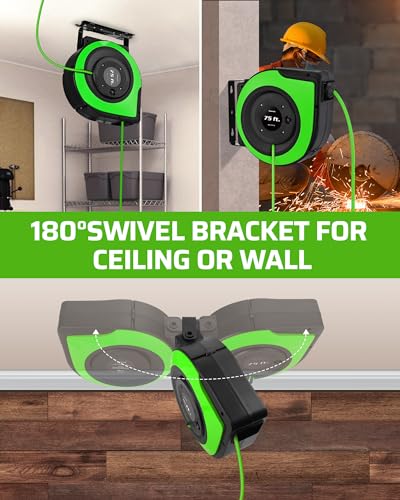 Dewenwils Retractable Extension Cord Reel thumb #4