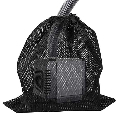 Bolsa de Filtro de Bomba de Agua Anti Ataduras Bolsas de Malla Duradera para Protección de la Bomba Material de Poliéster 40x30cm (Como se muestra)