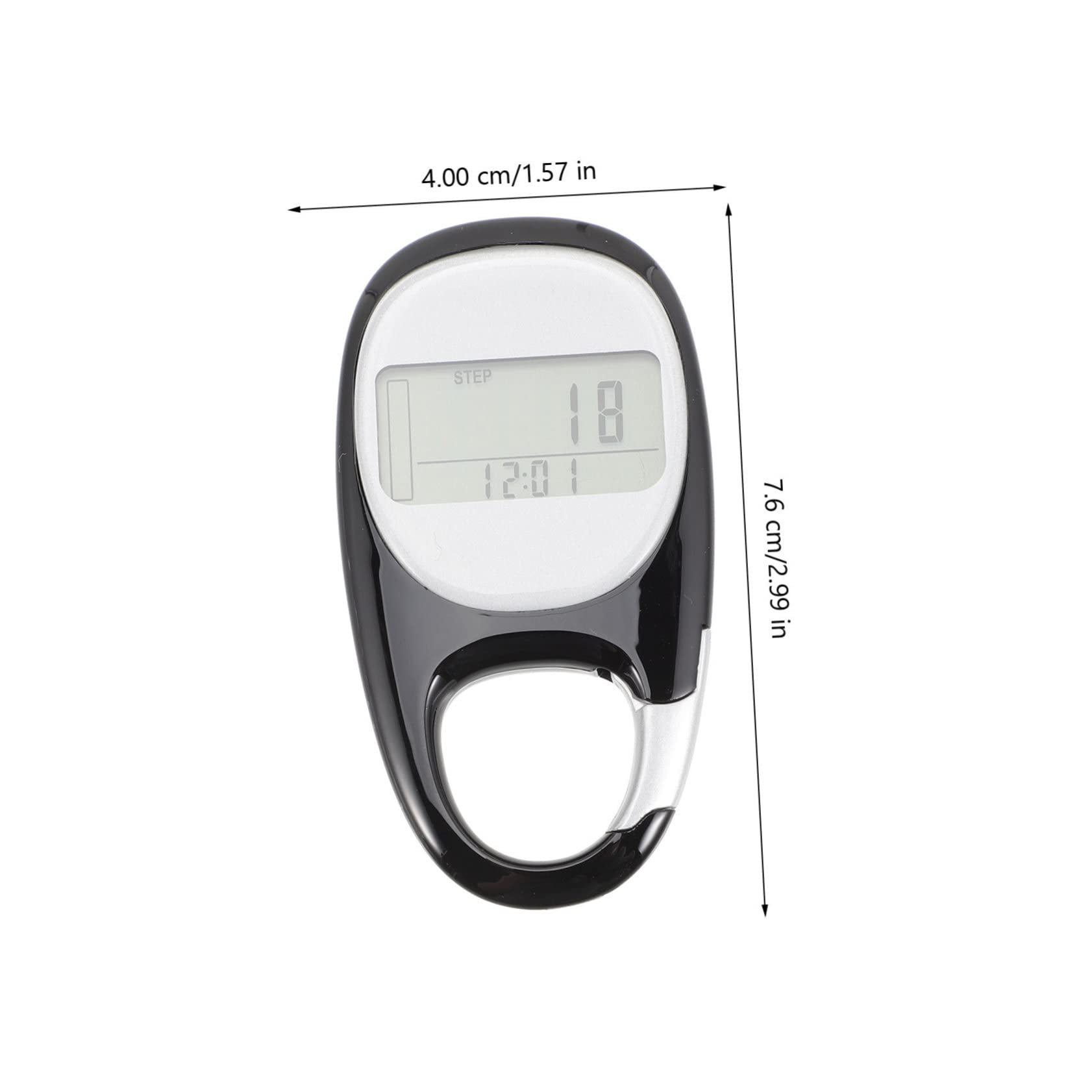 Toddmomy Contapassi Semplice Contapassi Sportivo Contapassi Contapassi Contapassi Per Camminare Orologio Con Contapassi Contapassi Comodo Portachiavi Contapassi Pas Abs
