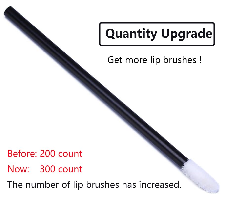 200 Disposable Lip Brushes, Lipstick Applicator, Lip Gloss Wands Tbestmax - Image 3