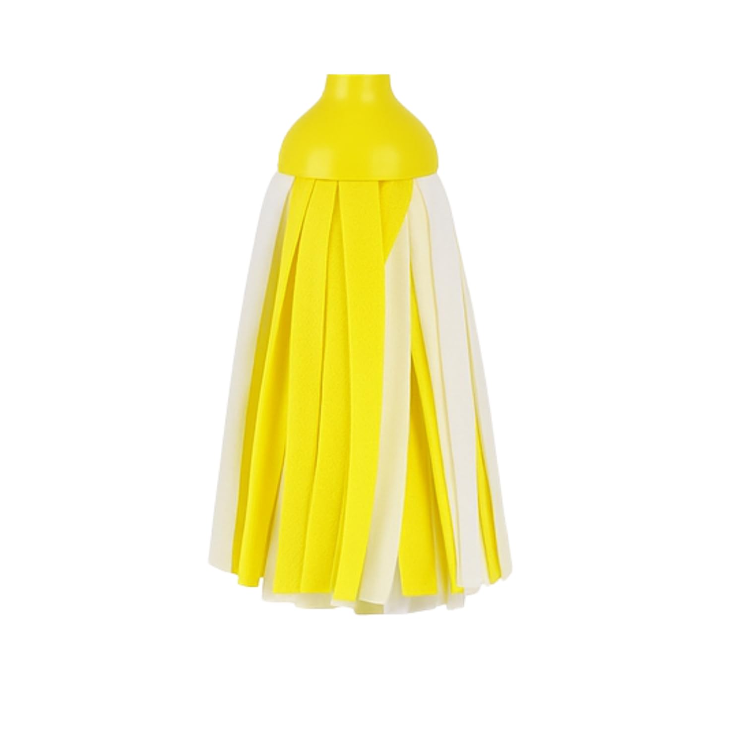 Homeshopa.com Yellow Homeshopa Synthetic Floor Mop Head, 1 Pack Super Absorbent Synthetic Cloth Strands, Versatile Easy-Clean Mop Refill For Home, Office & Commercial Use