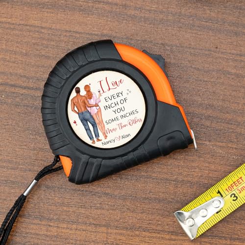 Cinta métrica personalizada con mensaje de amor 10 ft miniatura 6