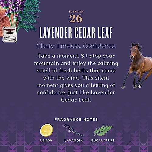 Caldrea Linen And Room Spray Air Freshener, Made With Essential Oils, Plant-Derived And Other Thoughtfully Chosen Ingredients, Lavender Cedar Leaf Scent, 16 Oz