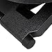 Mind Reader Foot Rest, Under Desk at Work, Ergonomic, Height Adjustable, Office, Plastic, 17