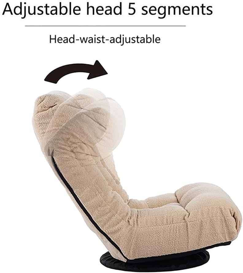 Single Sofa Reclining Chair Chair Lazy Sofa Tatami Balcony Reclining Chair Leisure Sofa Adjustable Chair