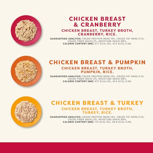 Image of Applaws Holiday Variety in Broth Wet Cat Food 6-Pack 2.47 oz Cans | 100% Natural, High Quality Protein, Limited Ingredient, Grain Free, No Fillers, No Artificial Additives