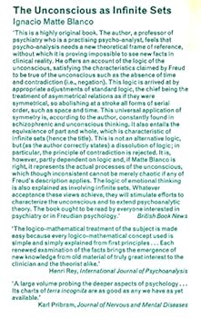 Paperback The Unconscious as Infinite Sets Book