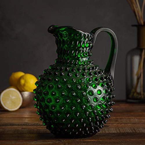 Caraffa in cristallo smeraldo punta di diamante 2L