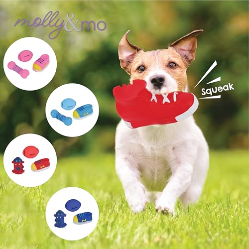 Molly & Mo Juguete Mordible para Perro - Set de 3 miniatura 3