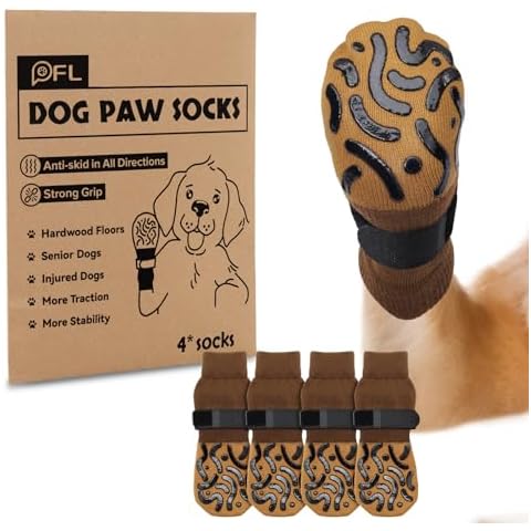 PICK FOR LIFE Anti Slip Dog Socks for Senior Dogs Cover