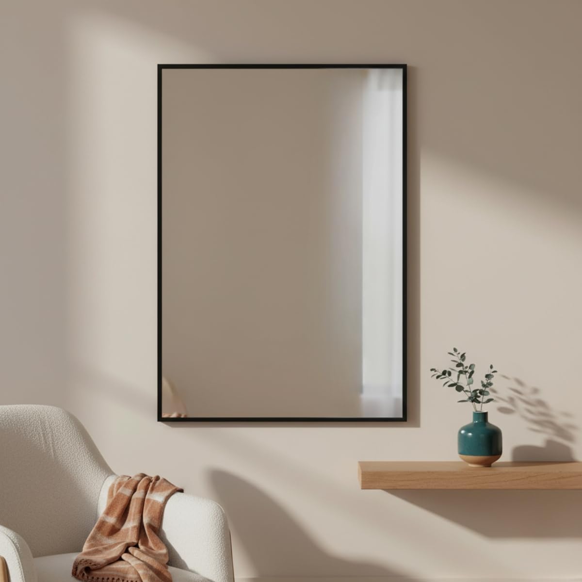 Specchio decorativo da parete VINKEL, 70 x 50 cm