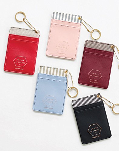 image for ICONIC Slim Pocket V.3 (Red Color)-ID Metro Credit Card Slim Case Cove