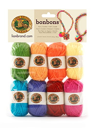 Image of Lion Brand Yarn Lion Brand Bonbons 680 Crayons