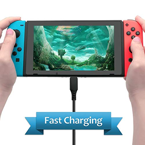 Nintendo Switch adaptador AC, carregador rápido anyqoo adaptador de alimentação USB Type-C Carregame