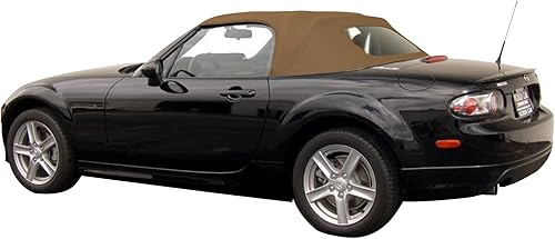 Sierra Auto Tops & Seats Parte superior convertible para Mazda Miata MX5 2006-2015  Sillín, vinilo de grano de sarga  Repuesto superior convertible