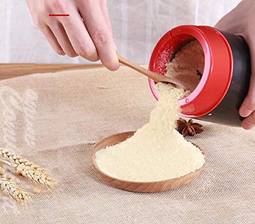 JRZTC Molinillos de Granos, Molinillo de café eléctrico - Molino de Hoja táctil Simple pequeño y Compacto - Aparato de… - Imagen 4