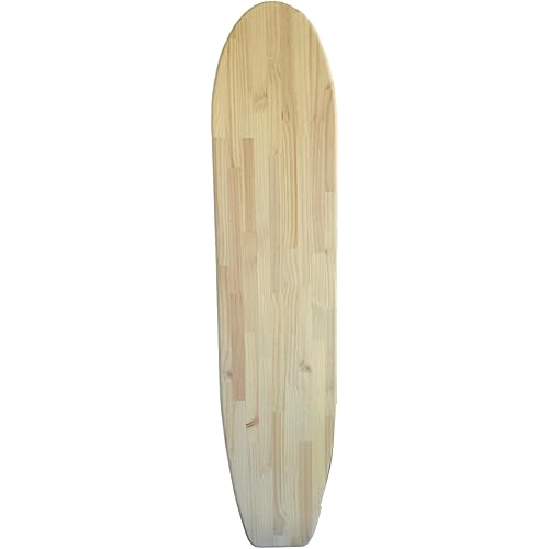 Large 6 foot pine wood Longboard style Unfinished surfboard for wall art decor sign gift ships fast 3/4 thick