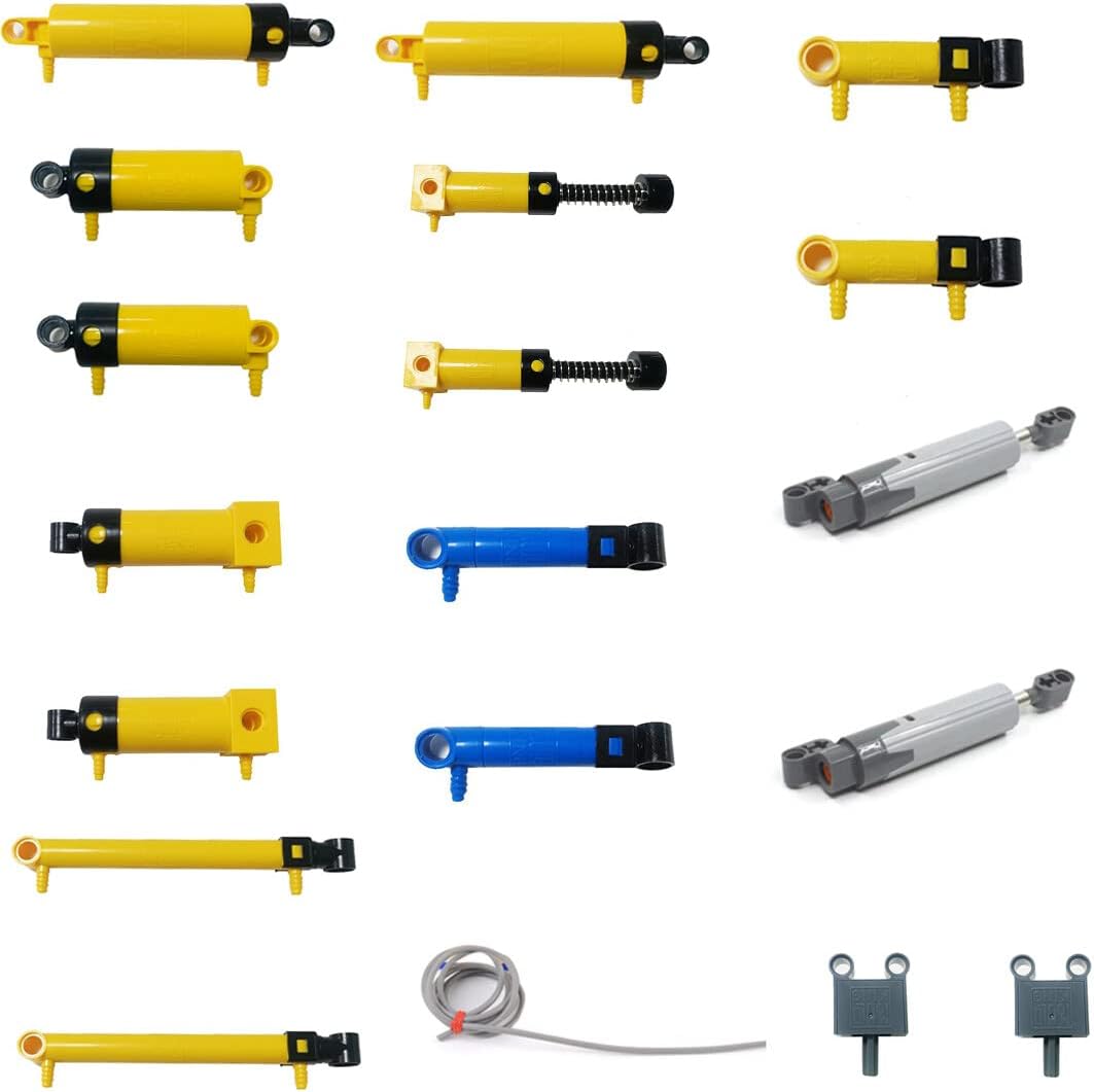 APAP Technic Spare Parts Set, Technology Spare Parts, Building Block Accessories Compatible with LEGO Technic Spare Parts (19pcs)