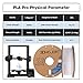 PLA Pro Filament 1.75mm White,PLA Plus Filament, Odor Free, Clog Free 3D Printer Filament,1kg Cardboard Spool (2.2lbs), Dimensional Accuracy +/- 0.03 mm, Fit Most FDM 3D Printer