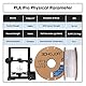3DHoJor PLA+ Filament 1.75mm, PLA Plus 3D Drucker Filament, Stärker und Belastbar 3D Druckmaterialien, Maßgenauigkeit +/-0,02mm, Kompatibel mit FDM-Drucker (kühles Weiß, 1KG/Spool, 2.2LBS)