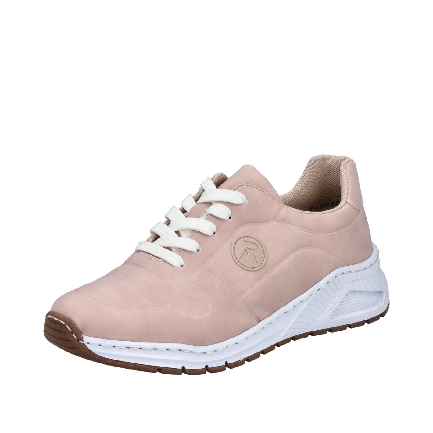 Rieker Mujer Zapatillas M4903, señora Zapatillas Bajas,Plantilla Desmontable