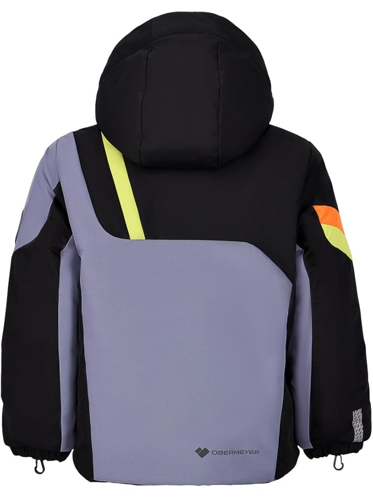 Silver Obermeyer Super G Jacket (Toddler/Little Kid/Big Kid)
