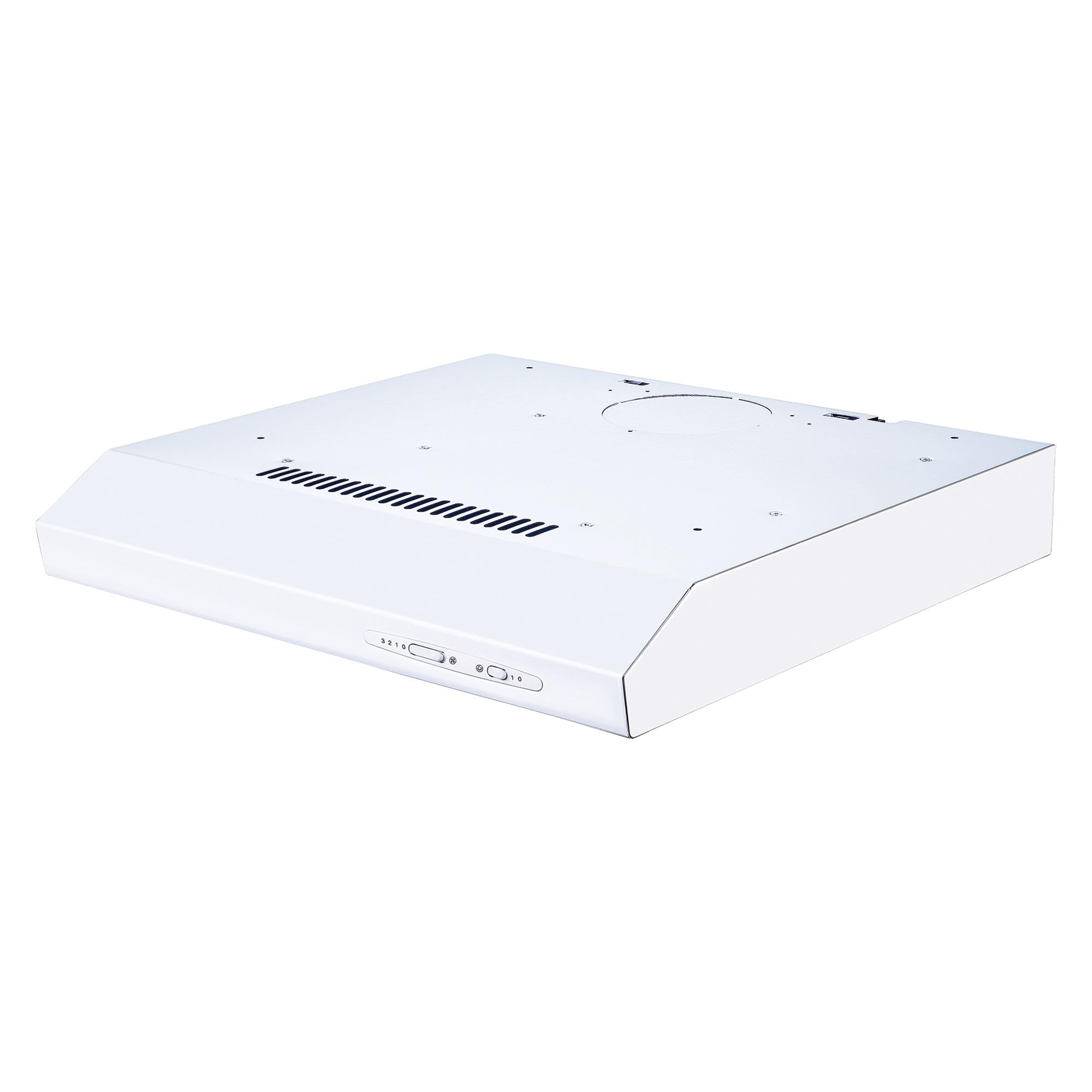 Igenix 60cm Visor Cooker Hood 72W, Energy Rating B, 212 m³/h Extraction, 3 Speeds, LED Light, Under Cabinet Kitchen Extractor Fan (White) - 3