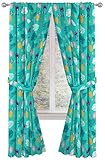 Jay Franco Disney Lilo & Stitch Aloha Stitch 84' Inch Drapes - Beautiful Room Décor & Easy Set Up,...