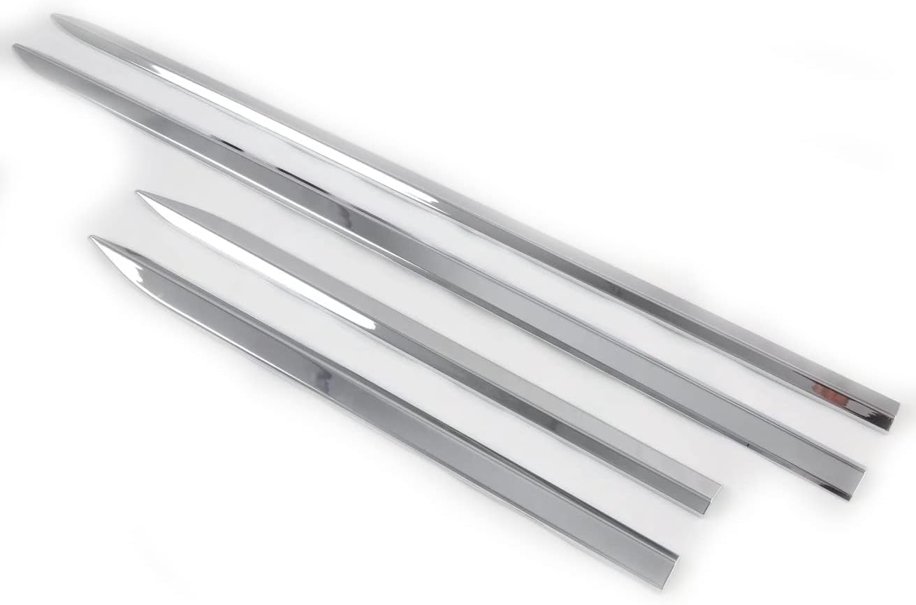 HIGH FLYING 2021-2026 for Kia Sorento Car Exterior Accessories Side Panel Door Body Molding Trim 4pcs ABS (Chrome)