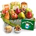 Merry Christmas Fruit Basket with Cheese and Nuts