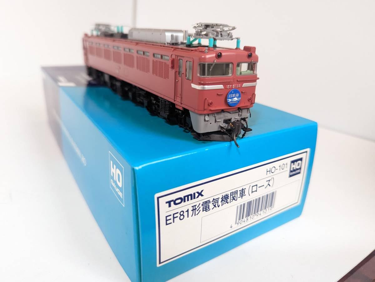 Amazon | 動作確認済み 0610 HO-101 EF81形 電気機関車 Nゲージ 鉄道