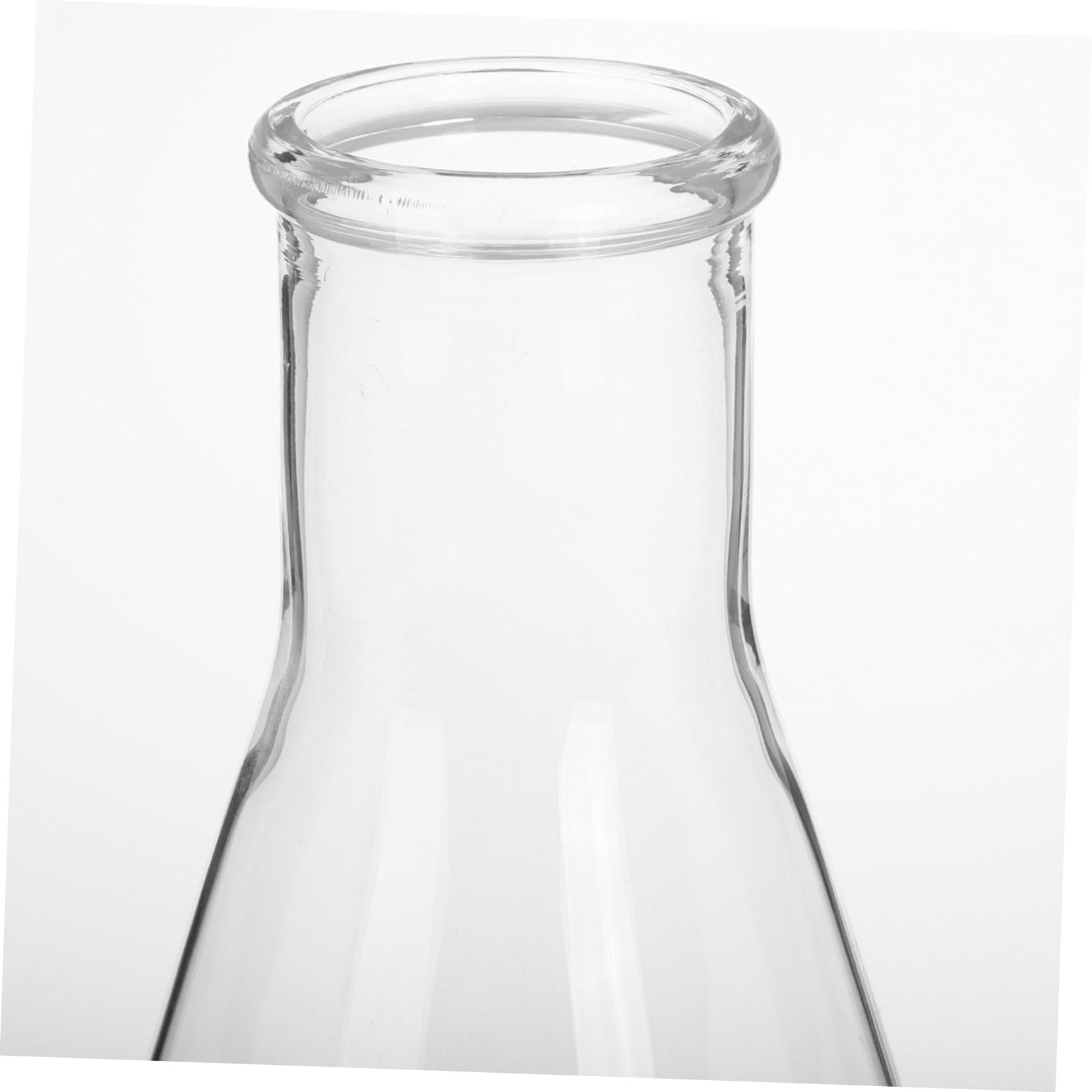 Amosfun 5piezas Vaso Medidor De Borosilicato Matraces Erlenmeyer Resistente Al Calor Para Laboratorio Accesorios Científicos