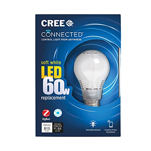 Cree Lighting Ba19-08027Omf-12Ce26-1C100 Cree Connected Led Smart Bulb, 1Pk, Soft White (Packaging May Vary) #TOP2