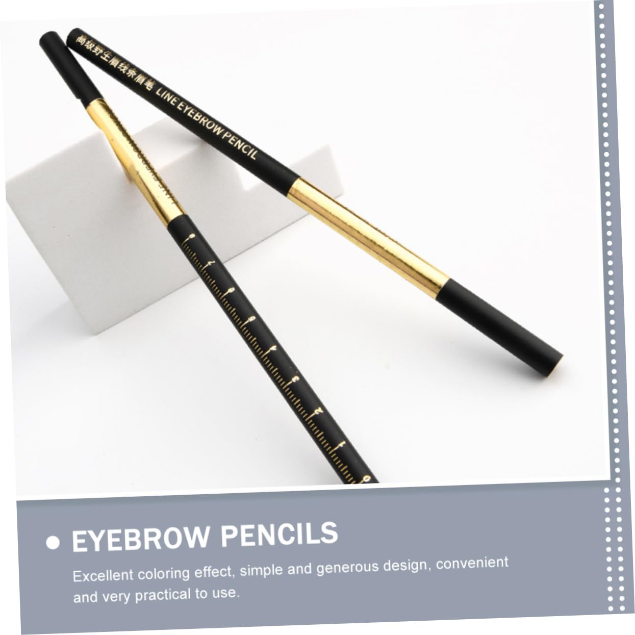 DOITOOL 6pezzi Penna Sopracciglia Naturale Con Design Semplice Per Ogni Occasione Strumento Di Bellezza Per Donne