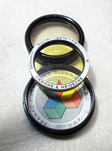 RM Camera ROLLEIFLAX Lens Filter Light ELOW Color COTING Filter-Used-picture-19