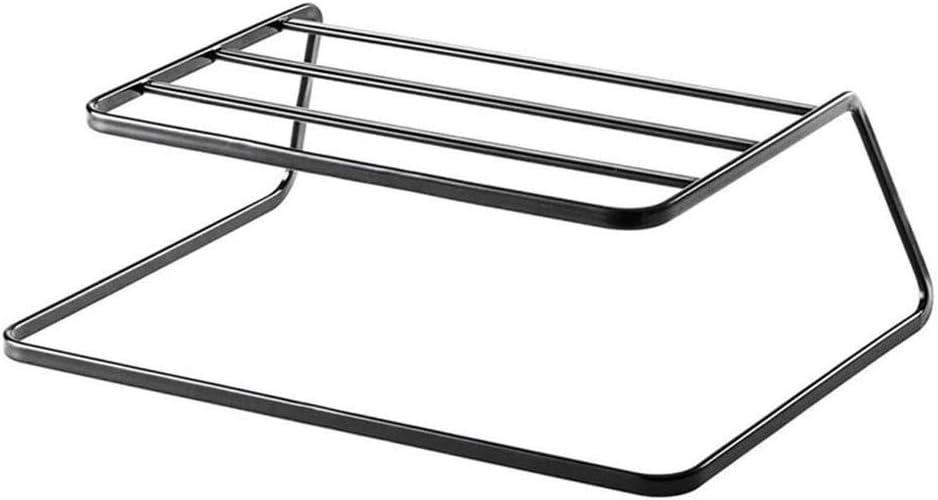 Black Dish Rack-Metal Kitchen Dish Rack Layered Rack Simple Dish ge Rack Kitchen Drain Rack