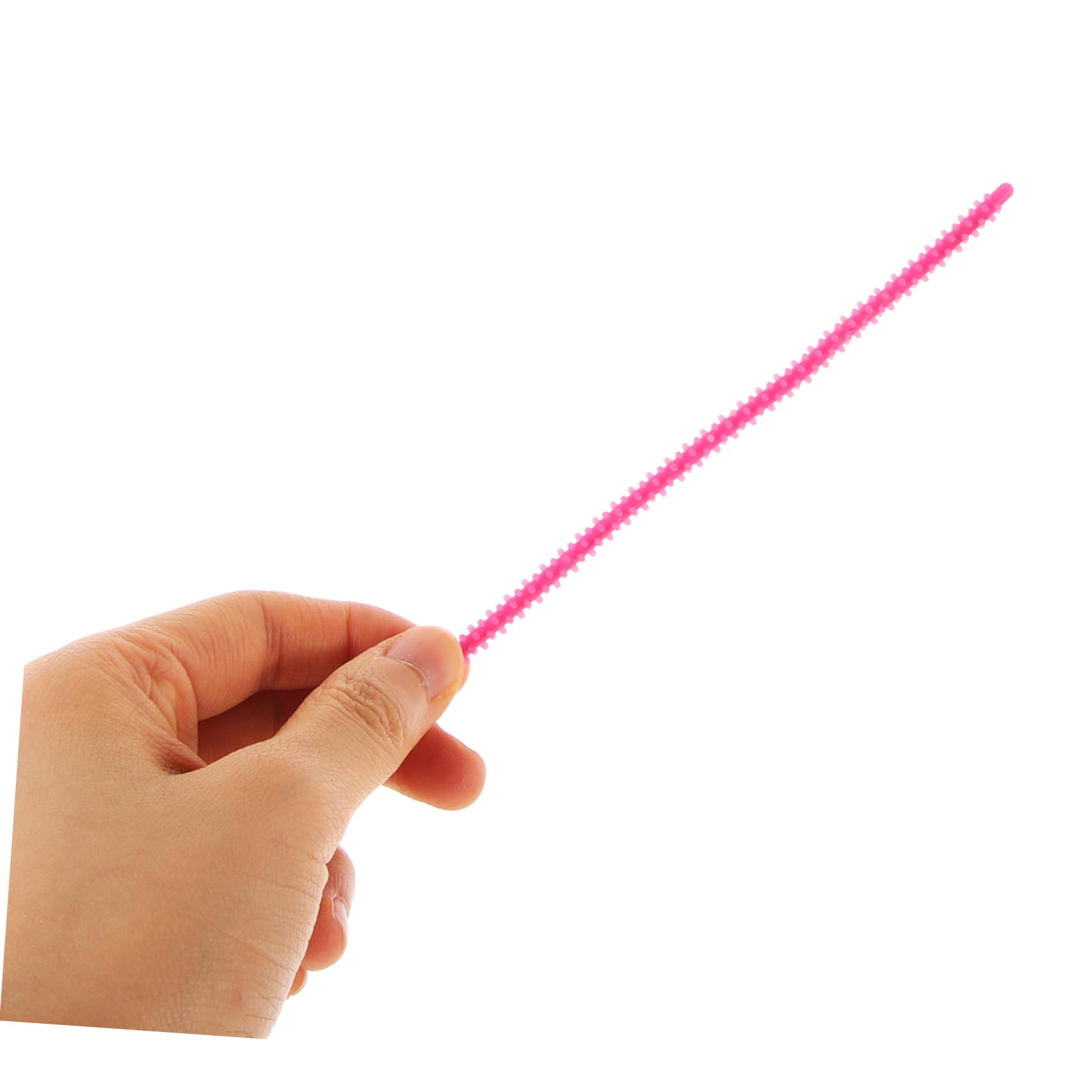 40 Piezas Rodillos de Cabello de Silicona para Mujeres Rizador de Cabello Spiral Perm Rodillos de Color Rosa Pequeño