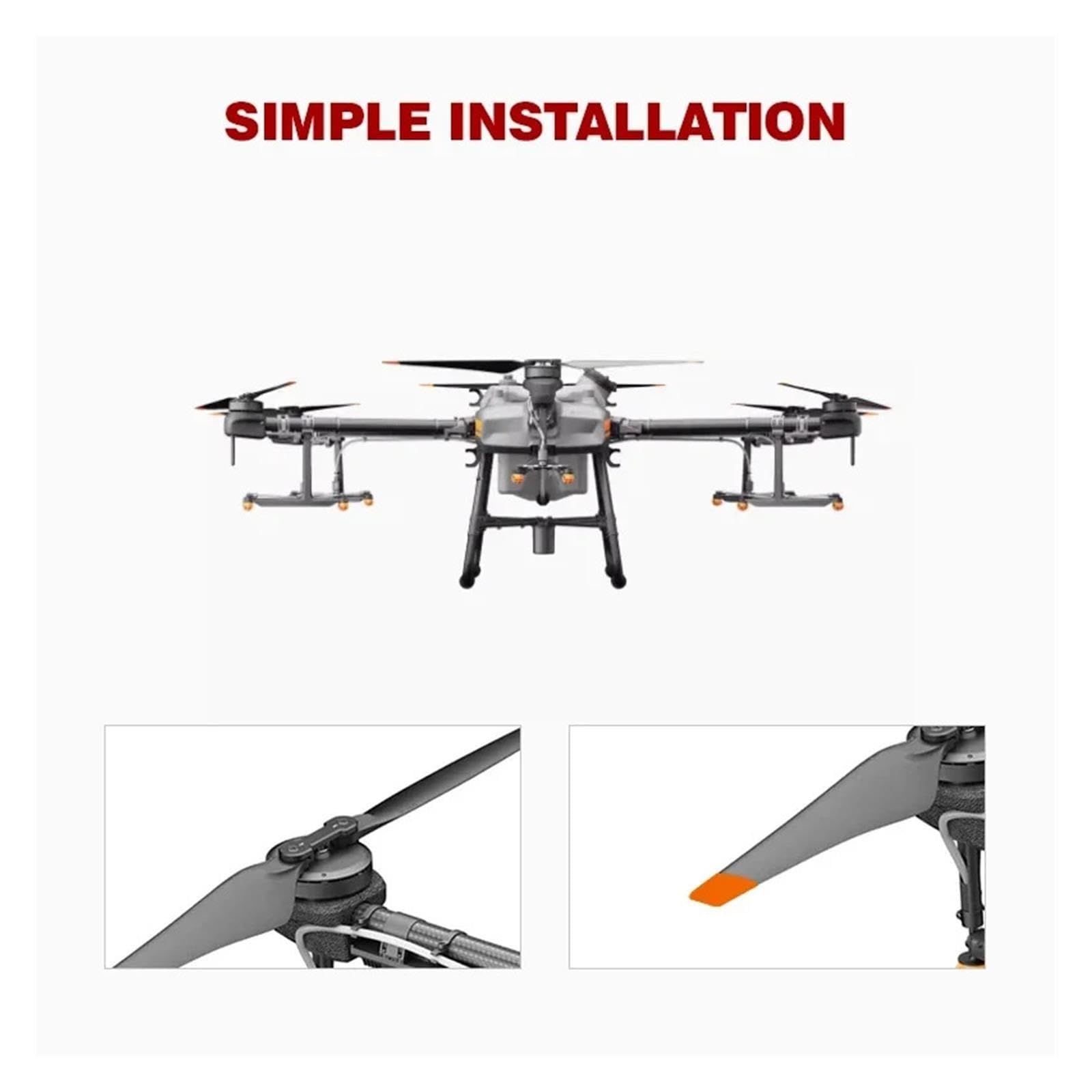 Elica 3820, compatibile con DJI, AGRAS T30 TS-3820F
