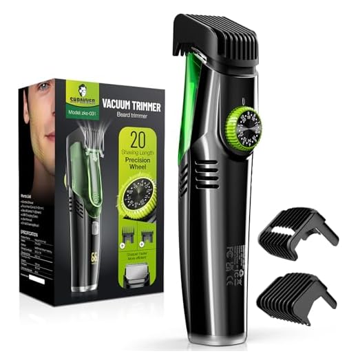 Can you take a beard trimmer in hand luggage easyjet SHPAVVER Beard Trimmer with Vacuum Technology