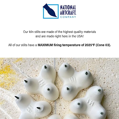 High 3-Point Kiln Stilt - Measures 2-1/4