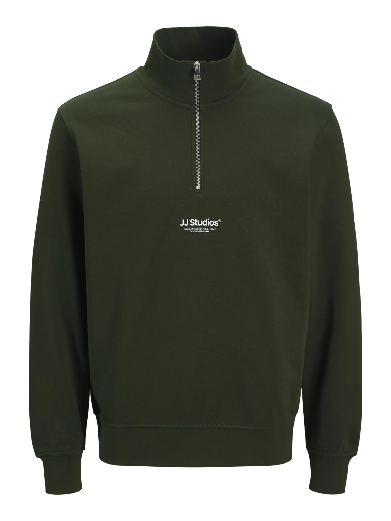 JACK & JONES Mens 1/4 Quarter Zip Sweatshirt