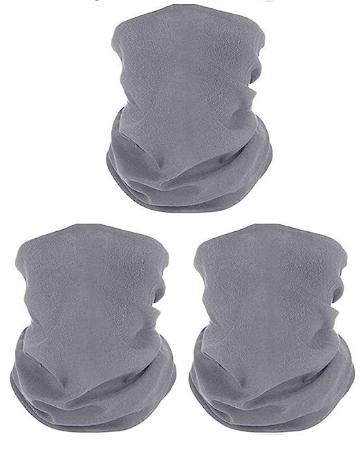 Caiuse3 Pack Headwear, Head Wrap, Neck Gaiter, Headband, Fishing Mask, Magic Scarf Face Bandana Mask Neck Tube Balaclava for Sport