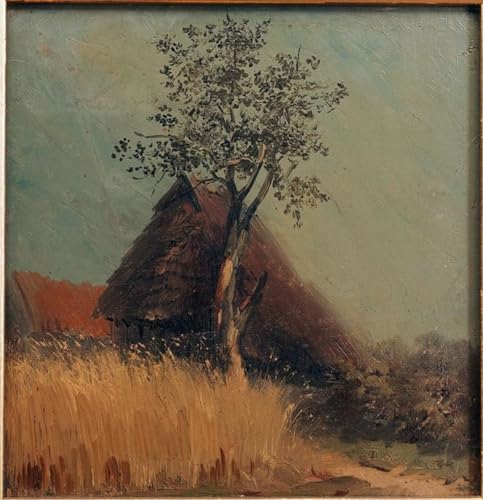 Tableau Impressions d'art Mural Kate finition premium Wilhelm Busch vintage 60x90cm