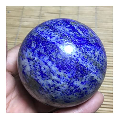 Lapis lazuli véritable de qualité supérieure, sphère ésotérique de collection 75mm - 7