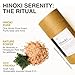 TE + TE Hinoki Bath Soak | Japanese Cypress Essential Oil Bath | Soaking Ritual | Mineral Bath Salt | 24 oz