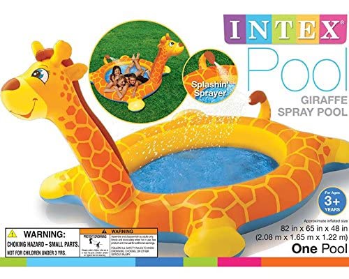 Amazon | キリンスプレープール 208cm×165cm×122cm | プール | おもちゃ