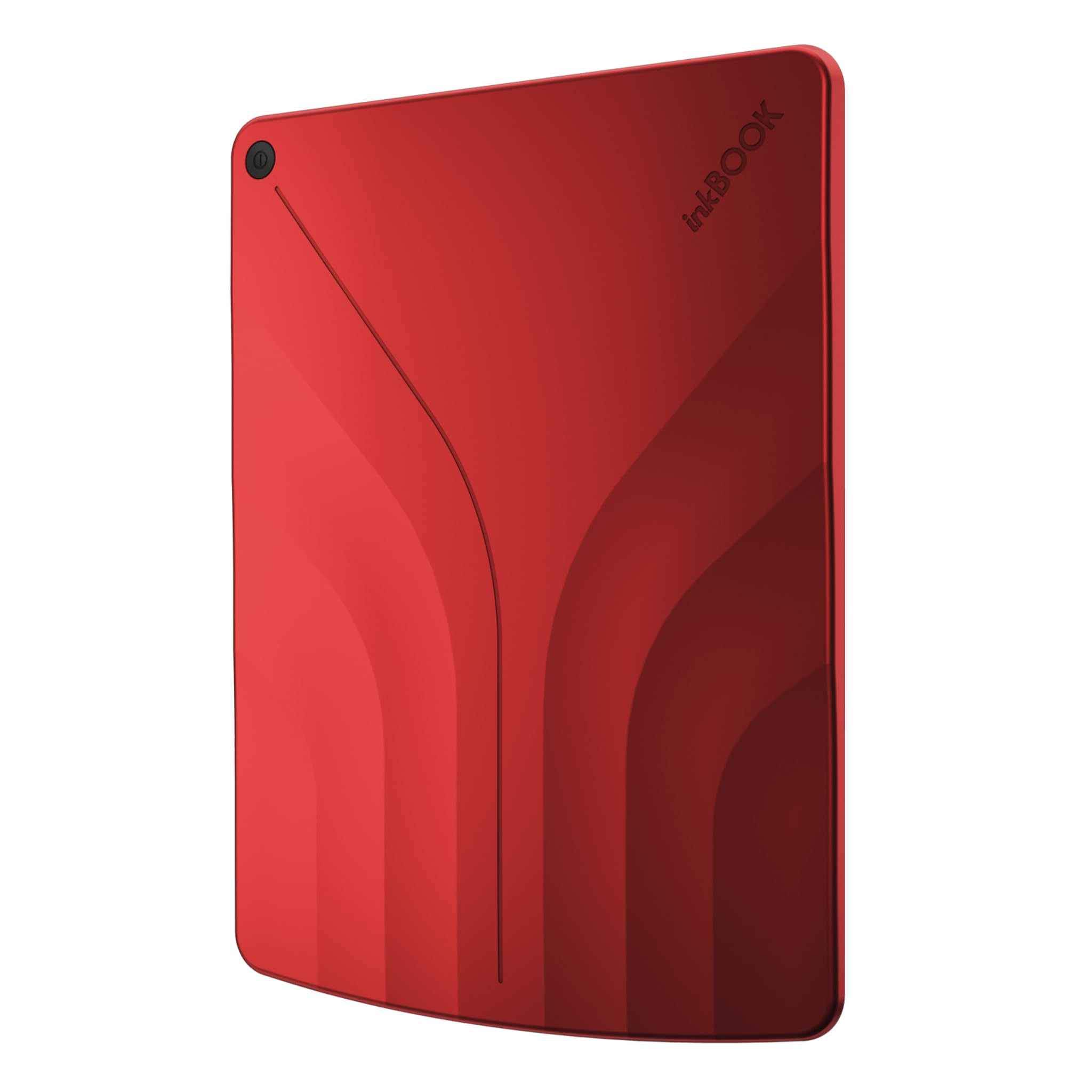 inkBOOK Focus Plus Rot – 7,8 Zoll E-Book Reader mit HD Display, Smartlight & Android | Unterstützt Skoobe, Onleihe, Nextory Apps | 32GB, Hörbücher via Bluetooth, USB-C, Werbefrei