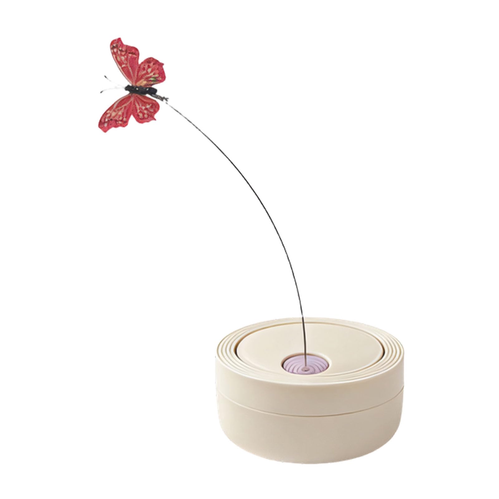 Jouet d'exercice d'intérieur papillon avec charge USB pour chat