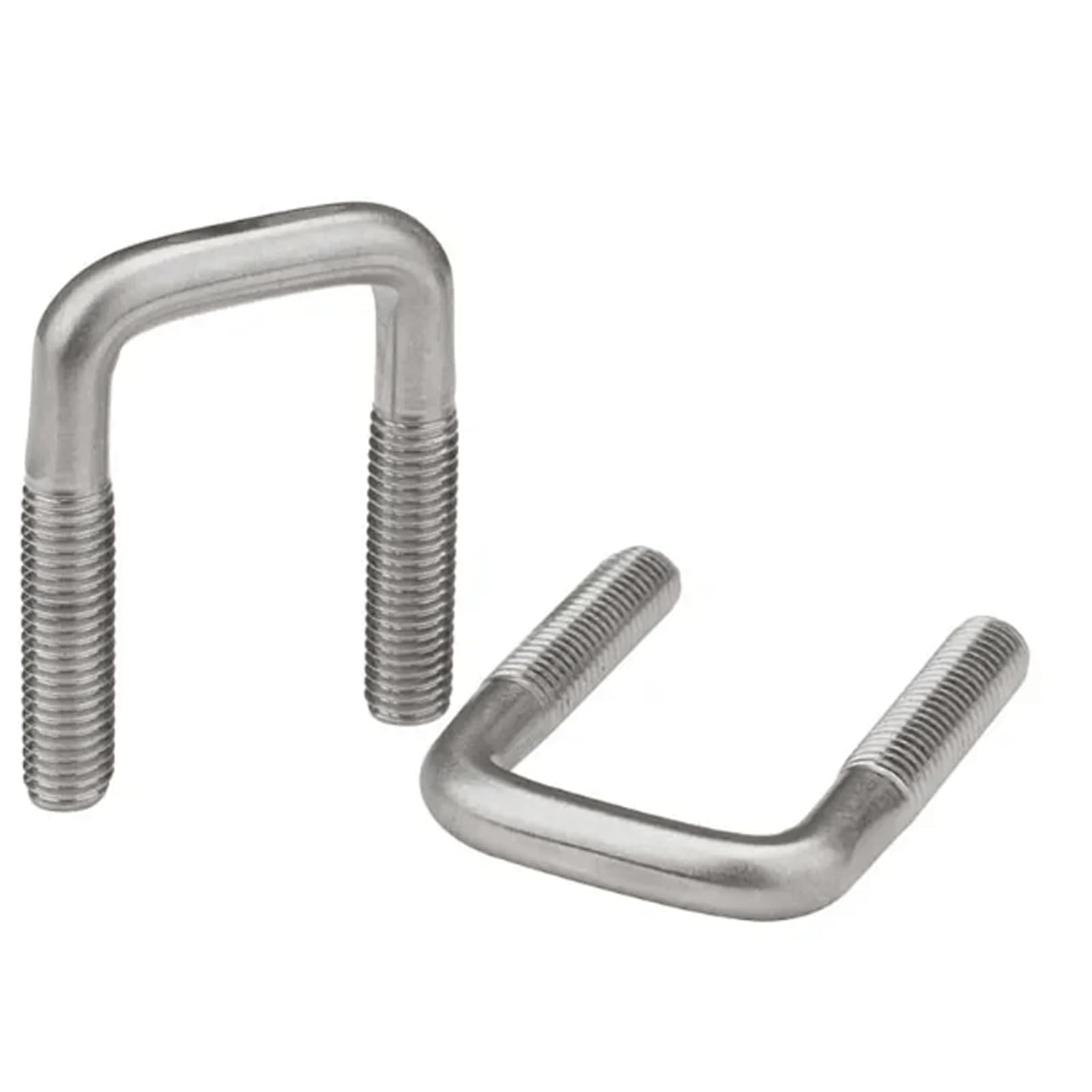 Collier de serrage carré M8, 2 paquets, vis en U en acier inoxydable, fournitures industrielles et scientifiques pour bateau de Ski