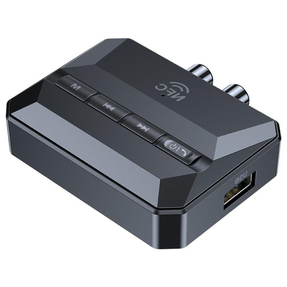 ASYWISH Portable Bluetooth-Compatible Adapter Support UDisk AndTF Card Upgraded Adapter WithRCA Output Portable Bluetooth-Compatible Adapter Support UDisk AndTF Card Upgraded Adapter WithRCA